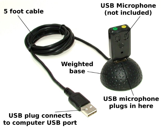 USB ball dock