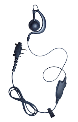 Agent Plus earloop earpiece for Icom