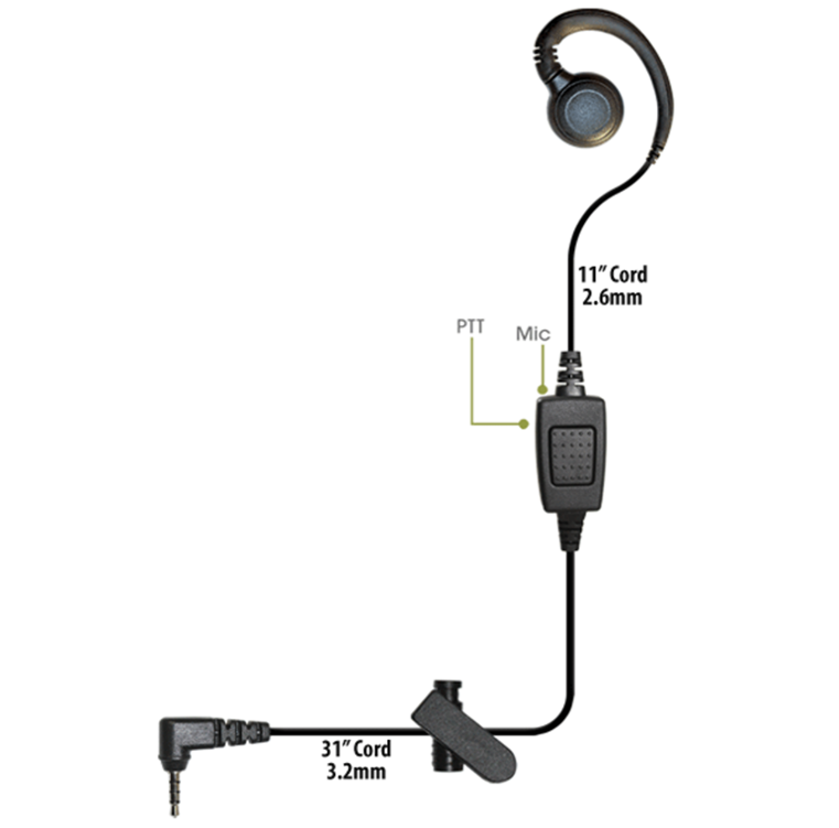 PTT Earpiece 